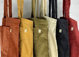 Jumbo Cord Tote Bag - Gaudy & Prim