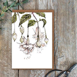 Greeting Card - Fuschia