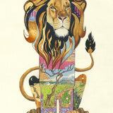 Greeting Card - Lion