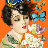 Greeting Card - Butterfly Girl