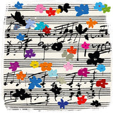 Greeting Card - Musical Flowers