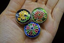 Solid Perfume in Brass Pot - Gaudy & Prim