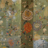 Printed Linen Curtain (Malibar Olive)