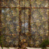 Printed Linen Curtain (Chelsea Coffee)