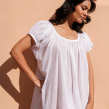 Forget Me Not Mini Organic Cotton Nightie - Ivory