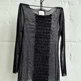 Rowena Top Cotton Mesh - Black