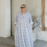 Teacup Dress - Cotton Botanical