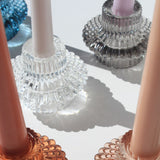 Aida Taper and Tea Light Candle Holder - Gaudy & Prim