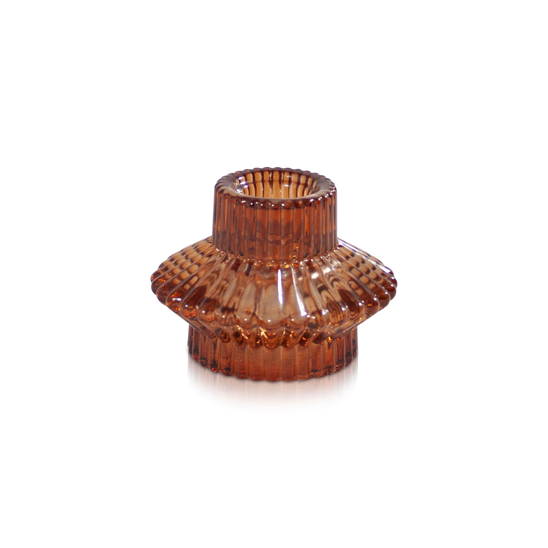 Aida Taper and Tea Light Candle Holder - Gaudy & Prim