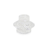 Aida Taper and Tea Light Candle Holder - Gaudy & Prim