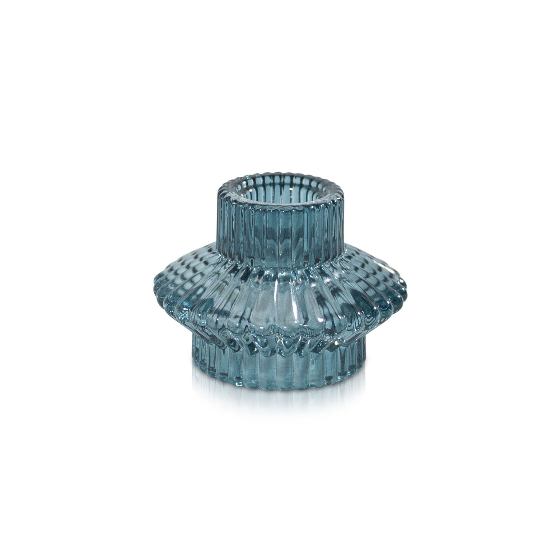 Aida Taper and Tea Light Candle Holder - Gaudy & Prim