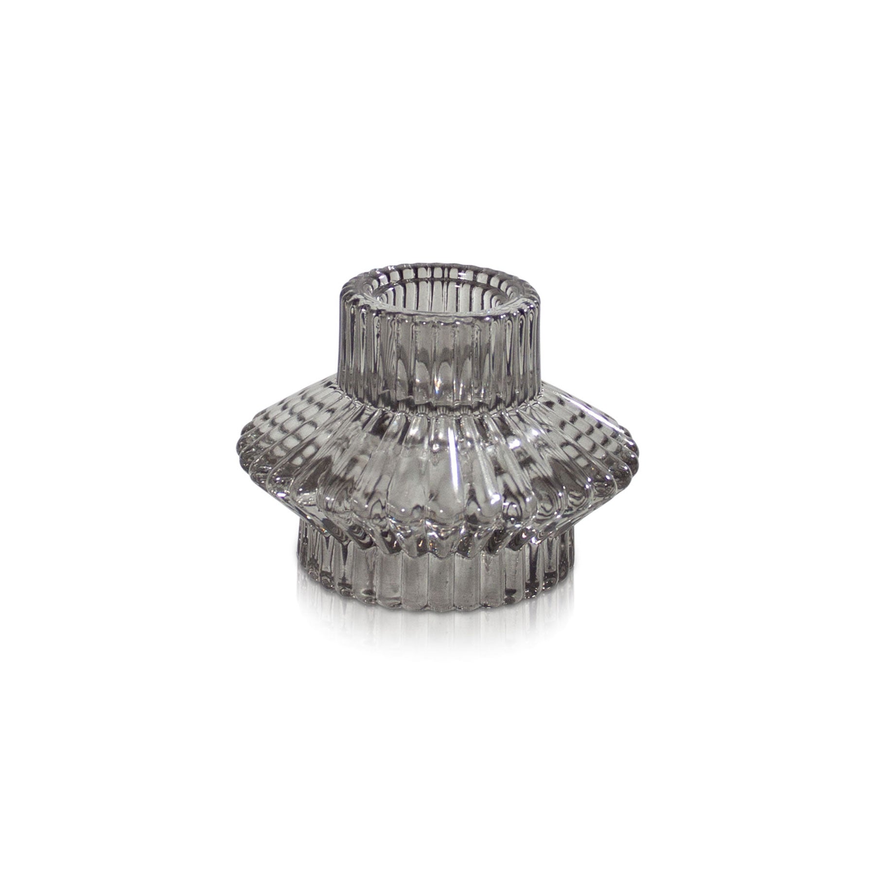 Aida Taper and Tea Light Candle Holder - Gaudy & Prim