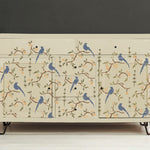 Annie Sloan Chinoiserie Birds Stencil - Gaudy & Prim