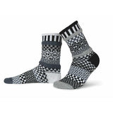 Solmate Midnight Crew Socks - Gaudy & Prim