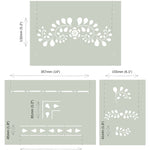 Annie Sloan Faux Bone Inlay  Stencil New! - Gaudy & Prim