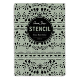 Annie Sloan Faux Bone Inlay  Stencil New! - Gaudy & Prim