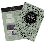 Annie Sloan Faux Bone Inlay  Stencil New! - Gaudy & Prim