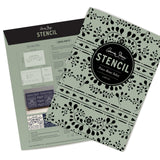 Annie Sloan Faux Bone Inlay  Stencil New! - Gaudy & Prim