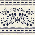 Annie Sloan Faux Bone Inlay  Stencil New! - Gaudy & Prim