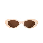 HIGH SOCIETY SUNGLASSES - BEIGE - Gaudy & Prim
