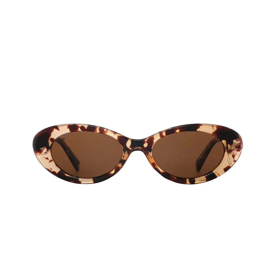 HIGH SOCIETY SUNGLASSES - HONEY TURTLE - Gaudy & Prim