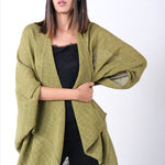 Radha Rani Hemp cotton kimono - army - Gaudy & Prim