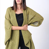 Radha Rani Hemp cotton kimono - army - Gaudy & Prim