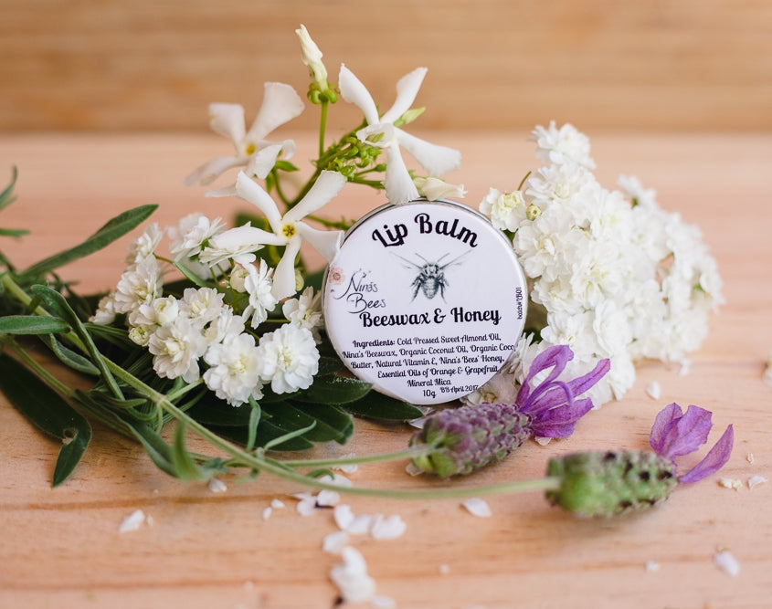 Natural Lip Balm with Beeswax & Honey - Gaudy & Prim
