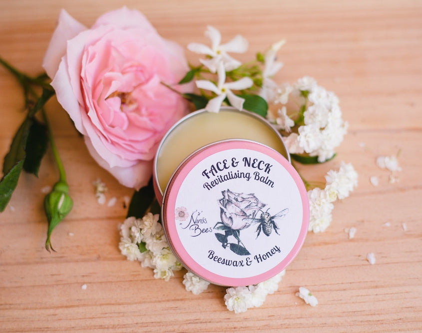 Natural Revitalising Beeswax Balm for Face & Neck - Gaudy & Prim