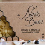 Nina's Bees Natural Soap - Honey and Beeswax - Gaudy & Prim