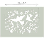 Annie Sloan Mexico Birds Stencil - Gaudy & Prim