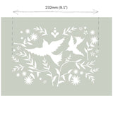 Annie Sloan Mexico Birds Stencil - Gaudy & Prim