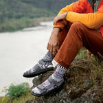 Solmate Midnight Crew Socks - Gaudy & Prim