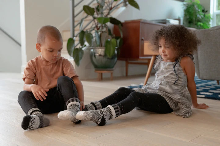 Solmate Moonlight Childrens Socks - Gaudy & Prim