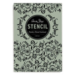 Annie Sloan Paisley Floral Garland Stencil - Gaudy & Prim