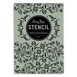 Annie Sloan Paisley Floral Garland Stencil - Gaudy & Prim