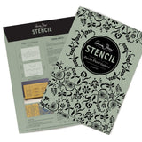 Annie Sloan Paisley Floral Garland Stencil - Gaudy & Prim