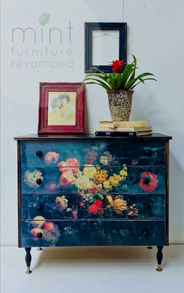 Renaissance Flowers Decoupage papers - Gaudy & Prim