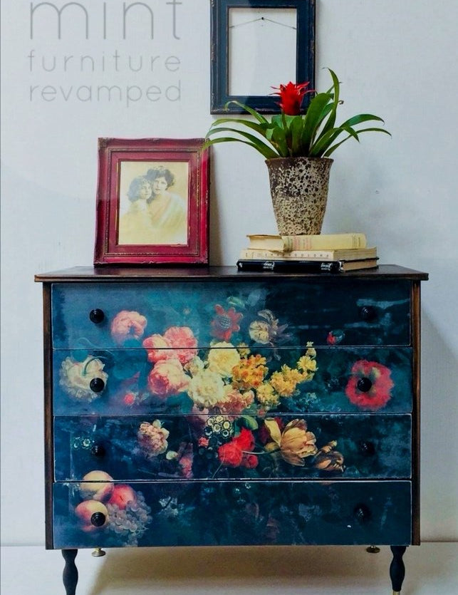 Renaissance Flowers Decoupage papers - Gaudy & Prim