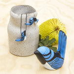 Superb Fairy Wren Paperweight - Whistle - Songbird - Gaudy & Prim