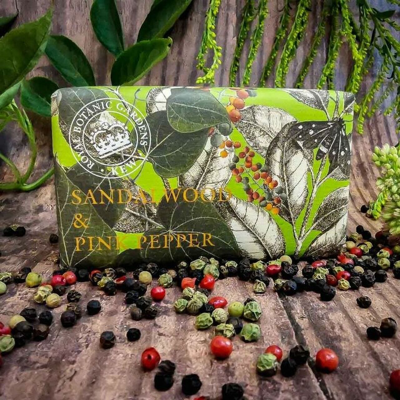 Kew Soap - Sandalwood & Pink Pepper - Gaudy & Prim