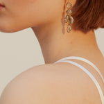 Sheena Earrings - Clear - Gaudy & Prim