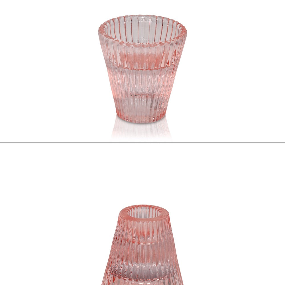 Carlo Taper and Tea Light Candle Holder - Gaudy & Prim