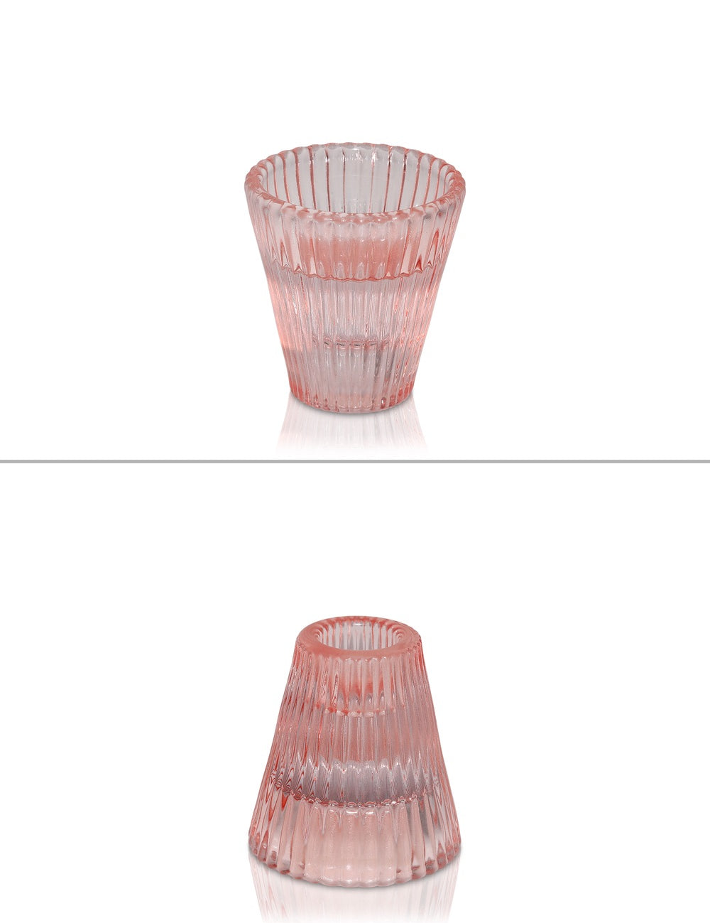 Carlo Taper and Tea Light Candle Holder - Gaudy & Prim