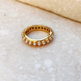 Astri Stacking Ring - Pearl - Gaudy & Prim