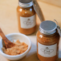 EST Botanical Body Scrub 100g Glass Jar - Gaudy & Prim