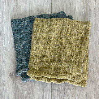 Audrey Wash Cloth - Yellow + Natural - Gaudy & Prim