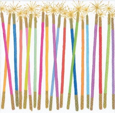 Serviettes - Cocktail - Birthday - Gaudy & Prim