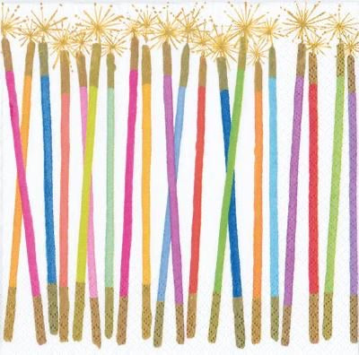 Serviettes - Cocktail - Birthday - Gaudy & Prim