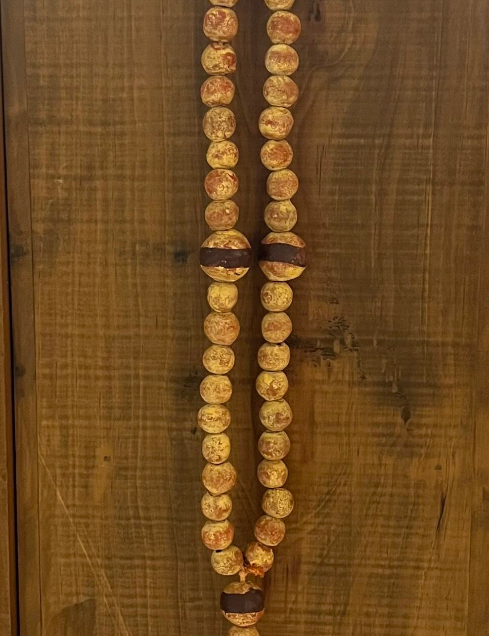Mexican Rosary Beads Decorative Hanging - Gaudy & Prim